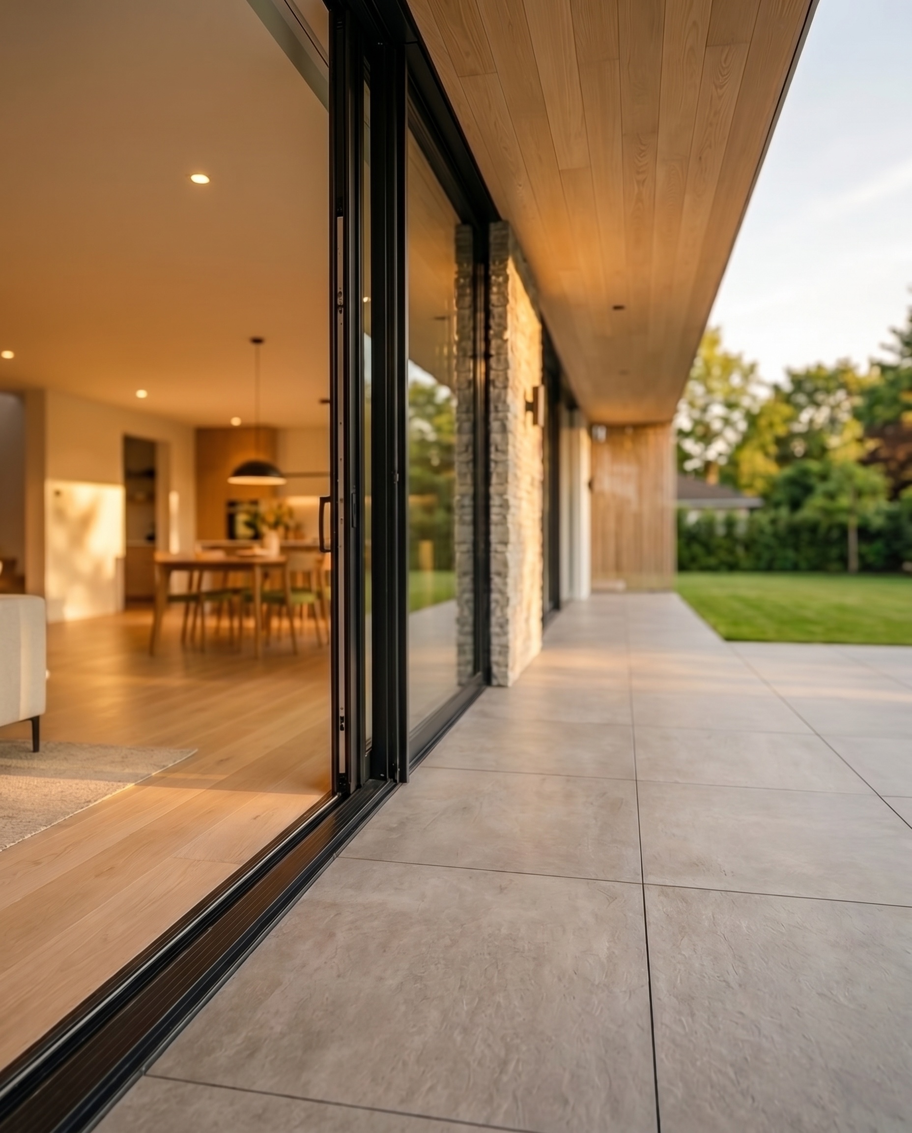 Terrasse — Übergang zum Innenraum