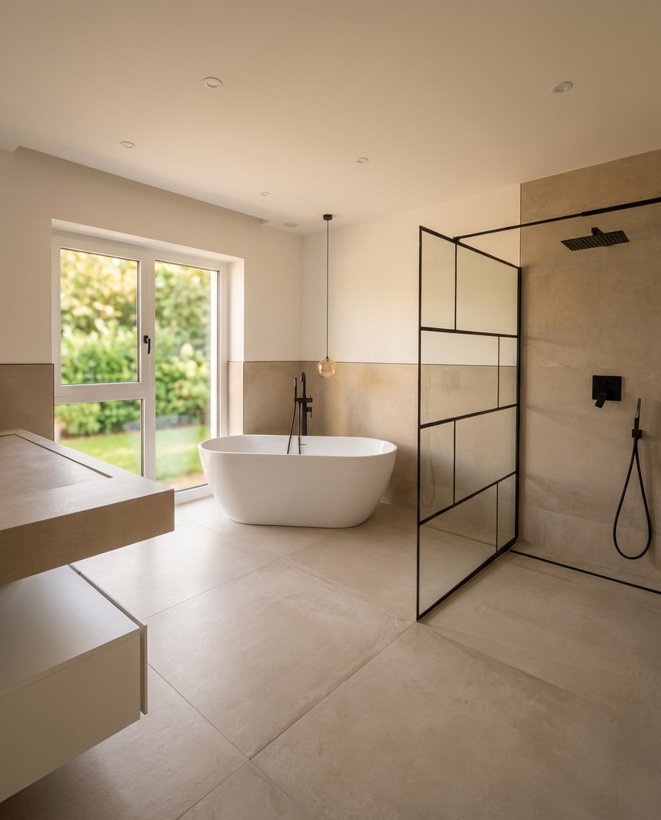 Privathaus Rottenbach — Hauptbadezimmer